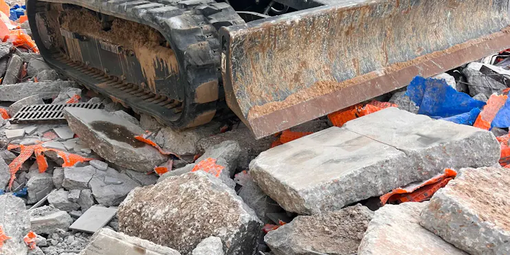 Selective demolition work